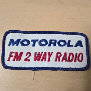 Vintage Motorola FM 2 Way Radio Patch